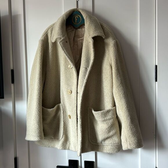 Dries Van Noten Acrylic and Wool Blend Ronner Coat Jacket - L - Picture 1 of 9